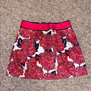 vineyard vines floral skirt